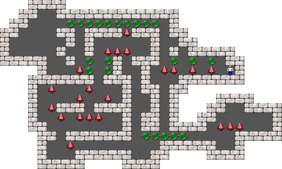 Sokoban David W. Skinner Arranged level 91